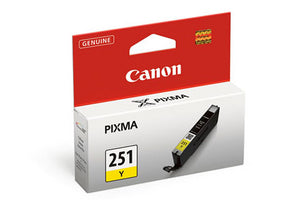 6516B001 Canon CLI-251Y Yellow Ink Tank