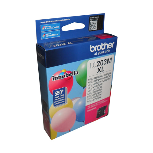 LC203MS Brother Magenta Original Ink Cartridge