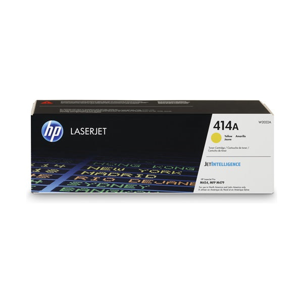 W2022A HP 414A Yellow LaserJet Toner Cartridge