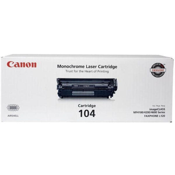 0263B001 Canon 104 Black Original Toner Cartridge