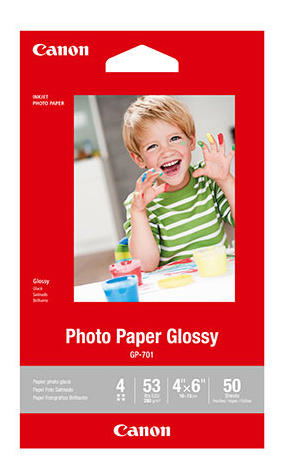 1433C002 Canon GP-701 4" x 6" Photo Paper Glossy