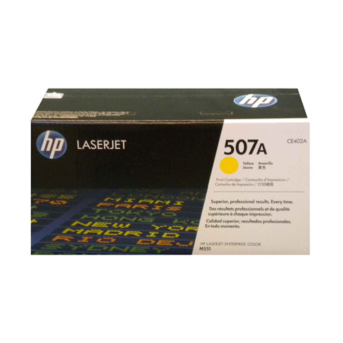 CE402A  HP 507A cartouche toner jaune produit authentique