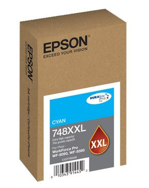 T748XXL220 Epson cartouche d'encre cyan produit originale  