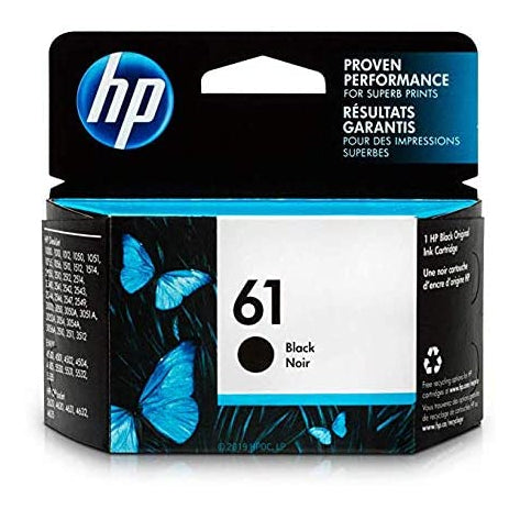 CH561WN#140 HP #61 Black Original Ink Cartridge