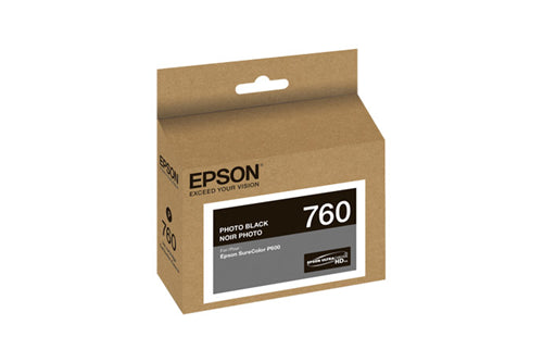 T760120 Epson UltraChrome HD Photo Black Ink