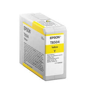 T850400 Epson  cartuche d'encre jaune produit authentique