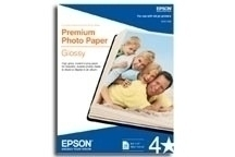 S041466 Epson Premium Photo Paper Glossy, 11"x14", 20 sheets