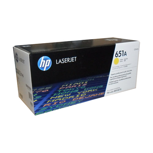 CE342A HP #651 cartouche toner jaune produit originale