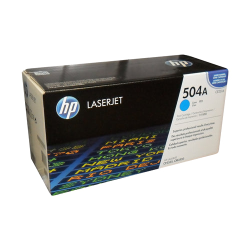 CE251A HP #504A Cyan Original Toner Cartridge