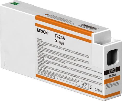 T824A00 Epson cartouche d'encre orange produit authentique