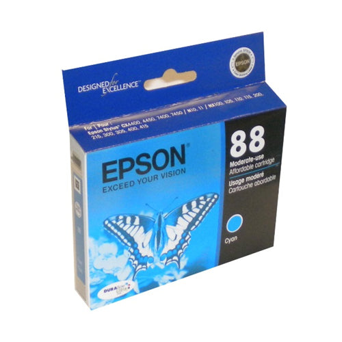 T088220 Epson 88 Durabrite CYAN Cartridge