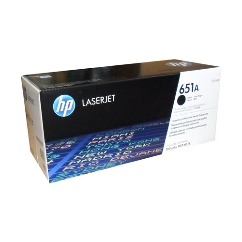 CE340A HP #651A Black Original Toner Cartridge