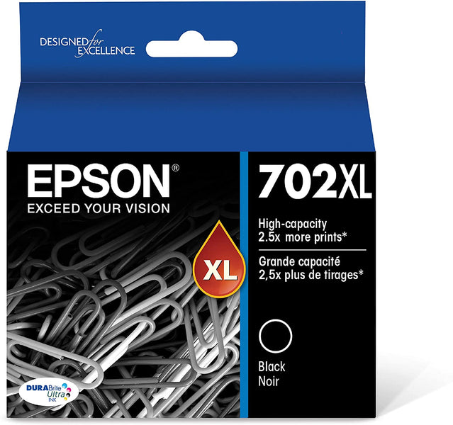 T702XL120-S Epson T702 HC  Black Original Ink Cartridge