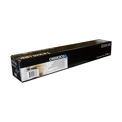 C950X2CG Lexmark cartouche de toner cyan produit originale