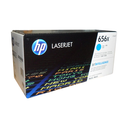 F461X HP #656X cartouche toner Cyan produit authentique 