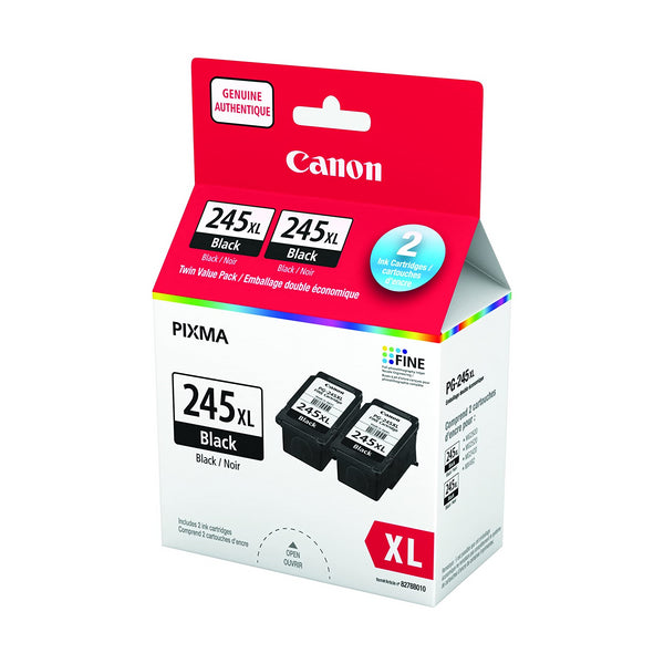 8278B010 Canon PG-245XL Twin PK Black Original Ink Cartridge