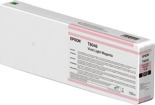 T804600 Epson UltraChrome HD Vivid Light Magenta Ink 700 ML