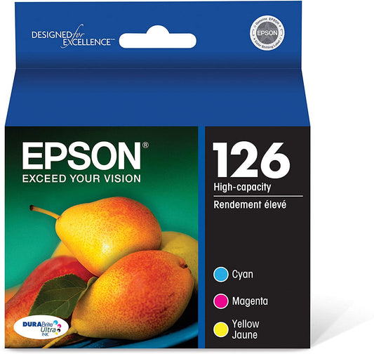 T126520S Epson cartouche d'encre couleur produit authentique