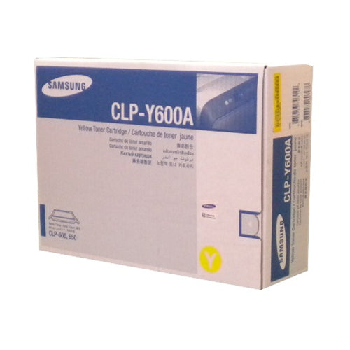 CLPY600A/SEE Samsung Yellow Original Toner Cartridge