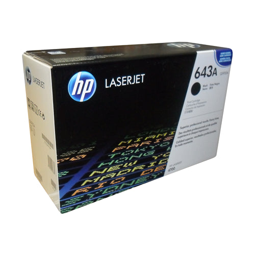 Q5950A HP #643A cartouche toner noir produit originale