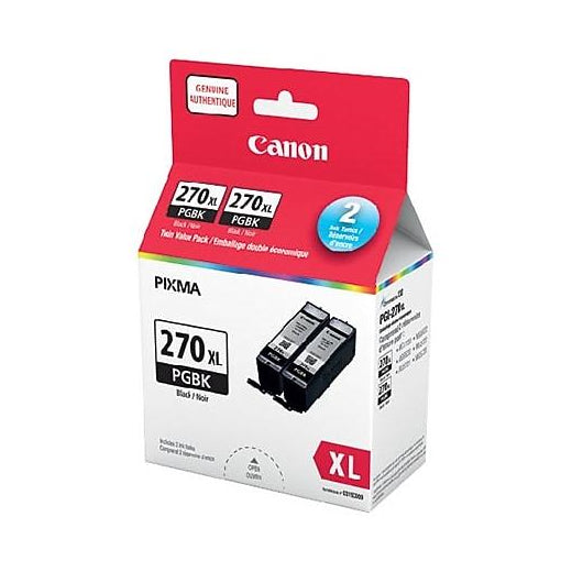 0319C009 Canon PGI-270XL Black Twin Ink Value Pack