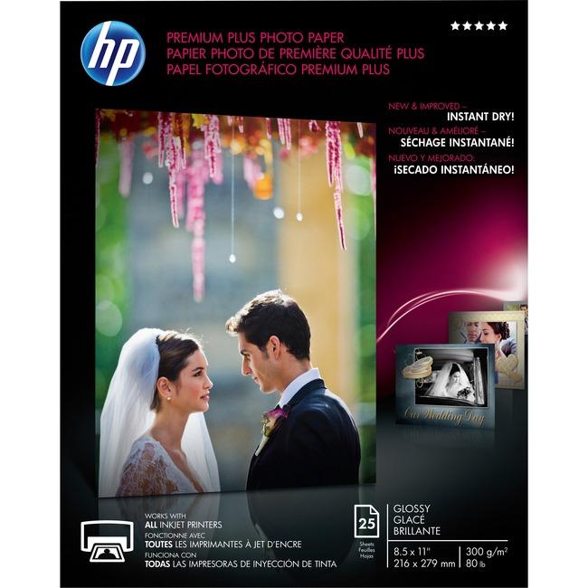 CR670A HP HP Prem Plus 8.5x11 Gls 25 sheets Photo Paper