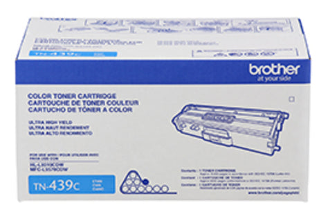 TN439C Brother Ultra High-Yield Cyan Original Toner Cartridge