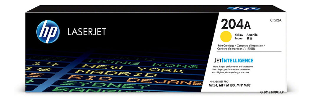 CF512A HP #204A Yellow Original Toner Cartridge