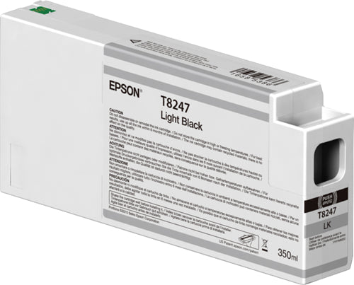 T824700 Epson 824 UltraChrome HD Light Black Original Ink Cartridge