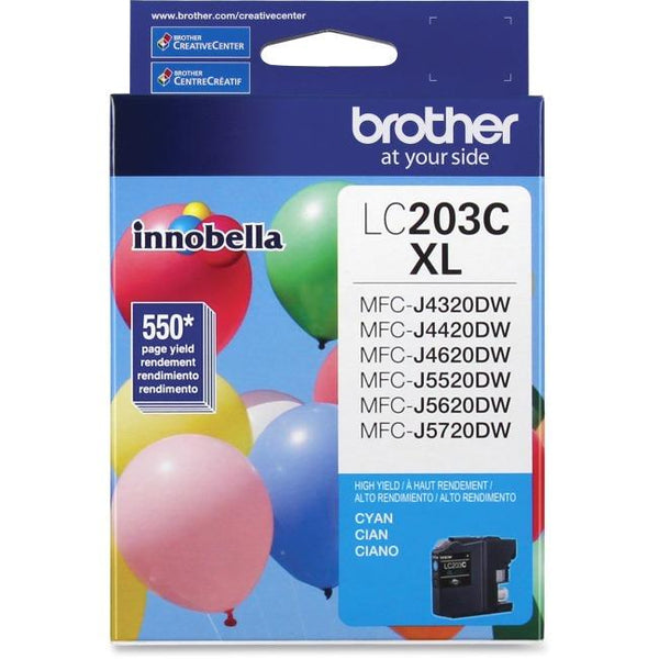 LC203CS Brother Cyan Original Ink Cartridge