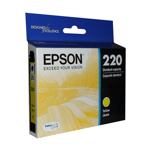 T220420S Epson 220 220 T220420 cartouche d'encre jaune produit authentique 