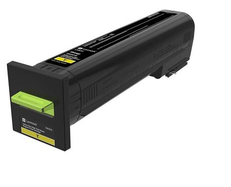 72K1XY0 Lexmark cartouche de toner jaune produit originale