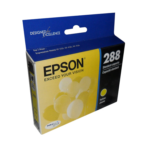 T288420S Epson 288 cartouche d'encre jaune produit authentique 