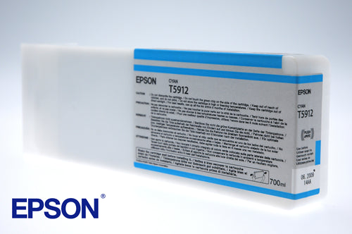 T591200 Epson UltraChrome K3 Cyan Ink 700ml Stylus Pro 11880