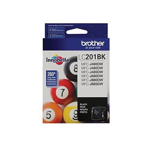 LC201BKS Brother Black Original Ink Cartridge