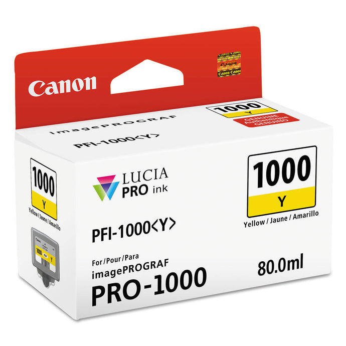 0549C002 CANON PFI-1000 cartouche d'encre jaune produit originale