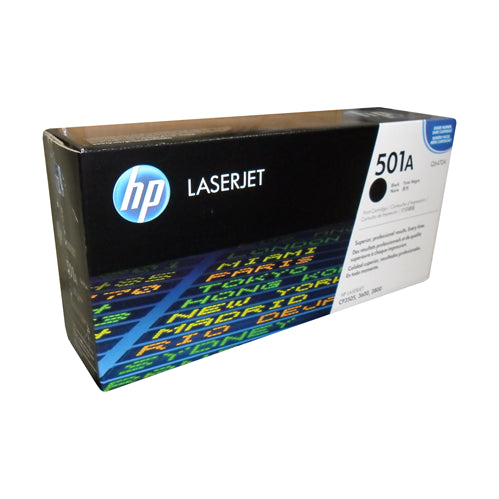 Q6470A HP #501A cartouche toner noire produit originale