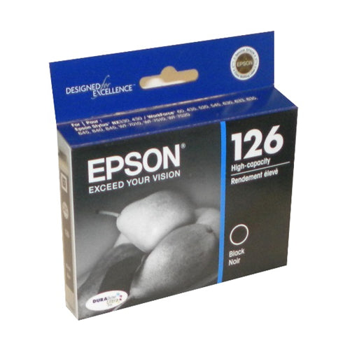 T126120S Epson 126 cartouche d'encre noire produit authentique 