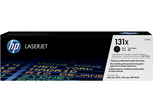 CF210X  HP #131X Black  High Capacity Original Toner Cartridge