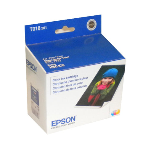T018201S Epson cartouche d'encre couleur produit originale 