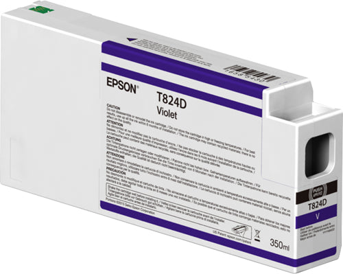 T824D00 Epson cartouche d'encre violet produit authentique