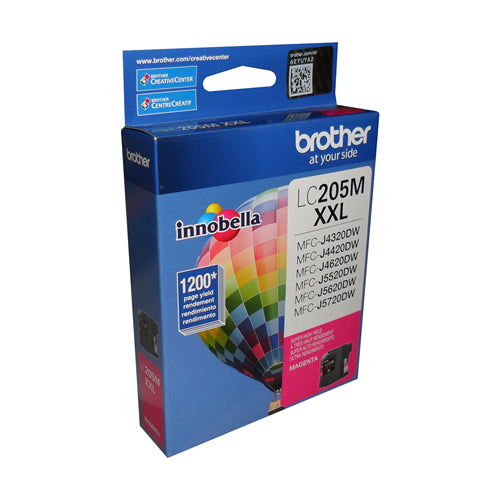 LC205MS Brother Magenta Super HY Original Ink Cartridge