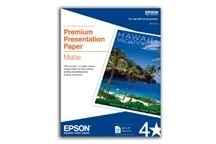 S041568 Epson Double Sided Matte Paper 8.5 x 11 50 CT