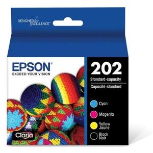 T202120BCS Epson cartouche d'encre noire et couleur produit authentique