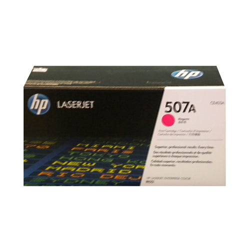 CE403A HP 507A cartouche toner magenta produit authentique 