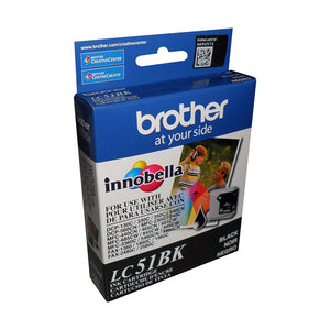 LC51BKS Brother Black Original Ink Cartridge