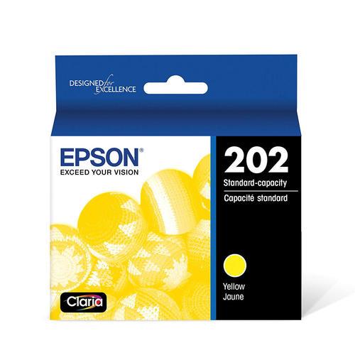 T202420S Epson 202 cartouche d'encre jaune produit authentique 