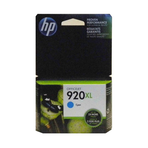 CD972AN#140 HP #920XL  Cartouche encre Cyan authentique