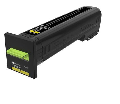 72K10Y0 Lexmark cartouche de toner jaune produit originale