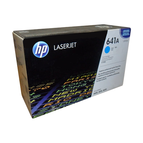 c9721a HP 641A Toner, Cyan, CLJ - 4600